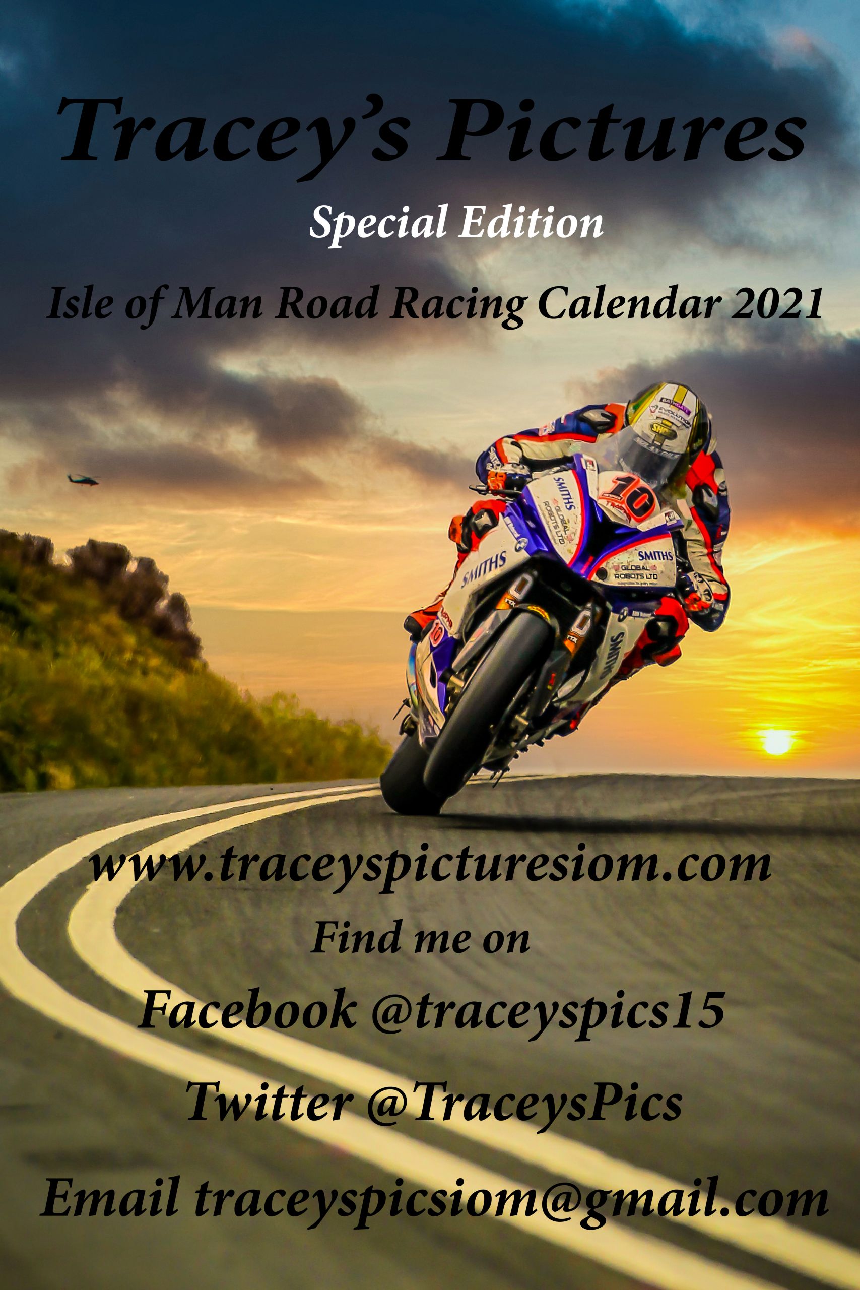 IOM ROAD RACING CALENDAR 2021 Special Edition Traceys Pictures
