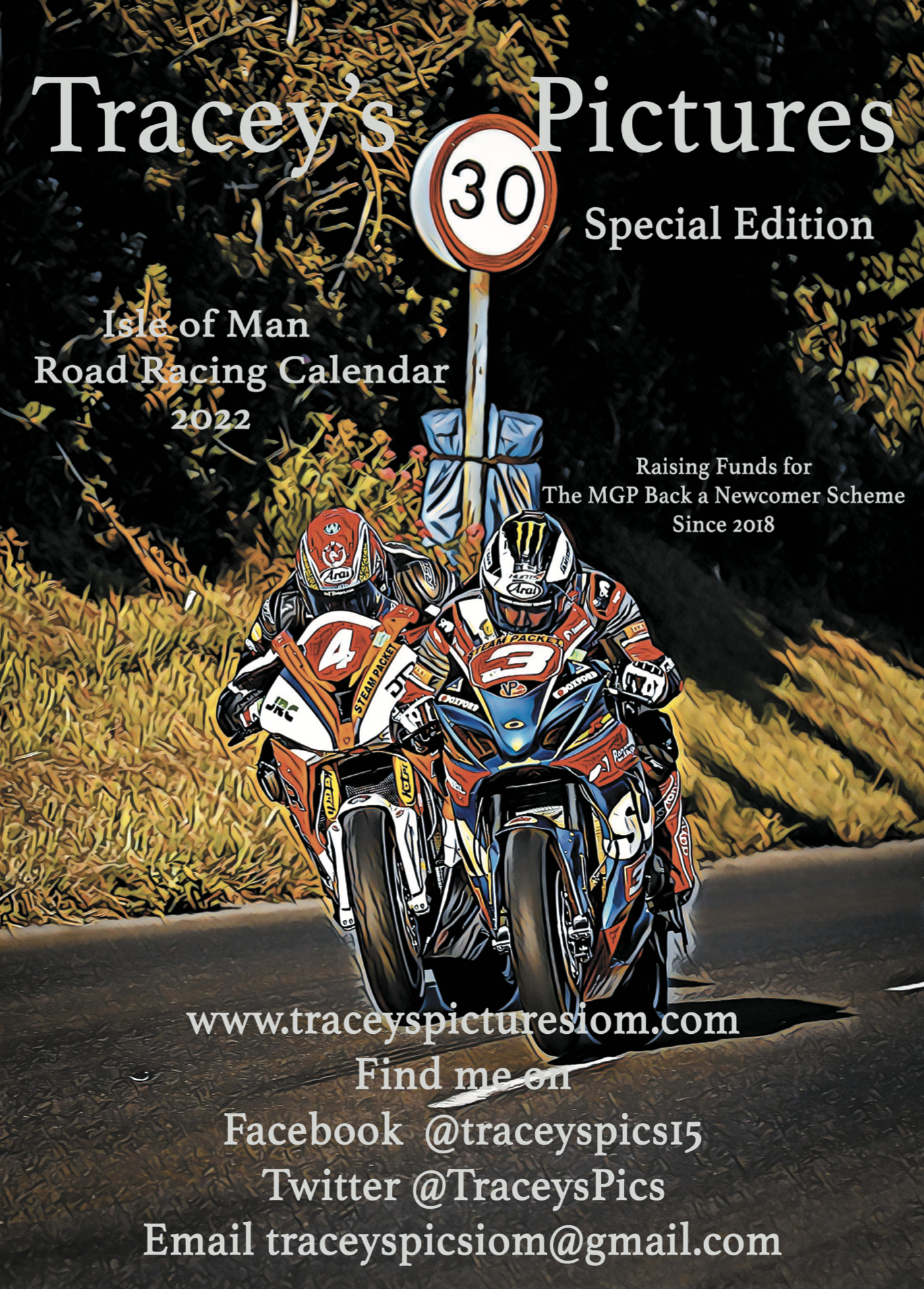 Motorcycle Road Racing Calendar 2022 Isle Of Man Road Racing Special Edition Calendar 2022 – Traceys Pictures