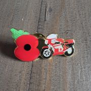 IOM POPPY BADGE 2025