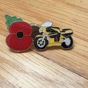 2026 IOM Poppy Badge